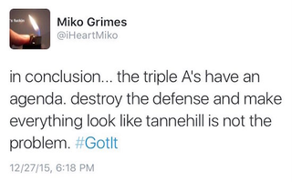 Illustration for article titled Latest Miko Grimes Twitter Rant Torches Ryan Tannehill